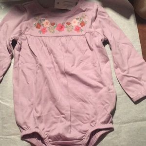 Lilac onesie shirt
